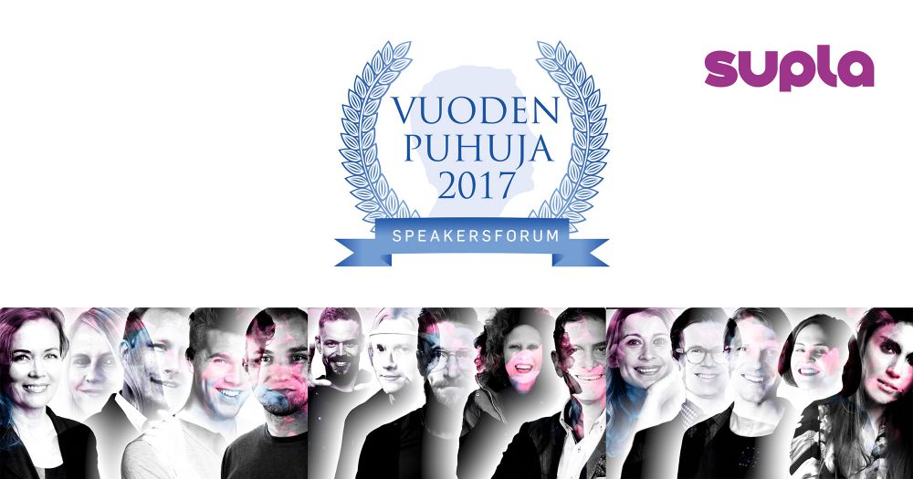 Vuoden Puhuja 2017 - Supla